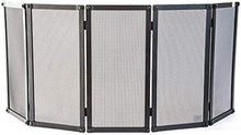 Load image into Gallery viewer, Garde-corps en fer forgé pour cheminée 120 cm - 5 panneaux