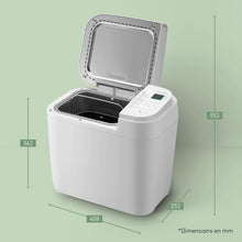 Load image into Gallery viewer, Panasonic SD-YR2550SXE Automatic Bread Maker, Raisin, Nut and Yeast Dispensers, 31 Auto Programs, Dual Temperature Sensor, 13 Hour Digital Timer, LCD Display, Silver