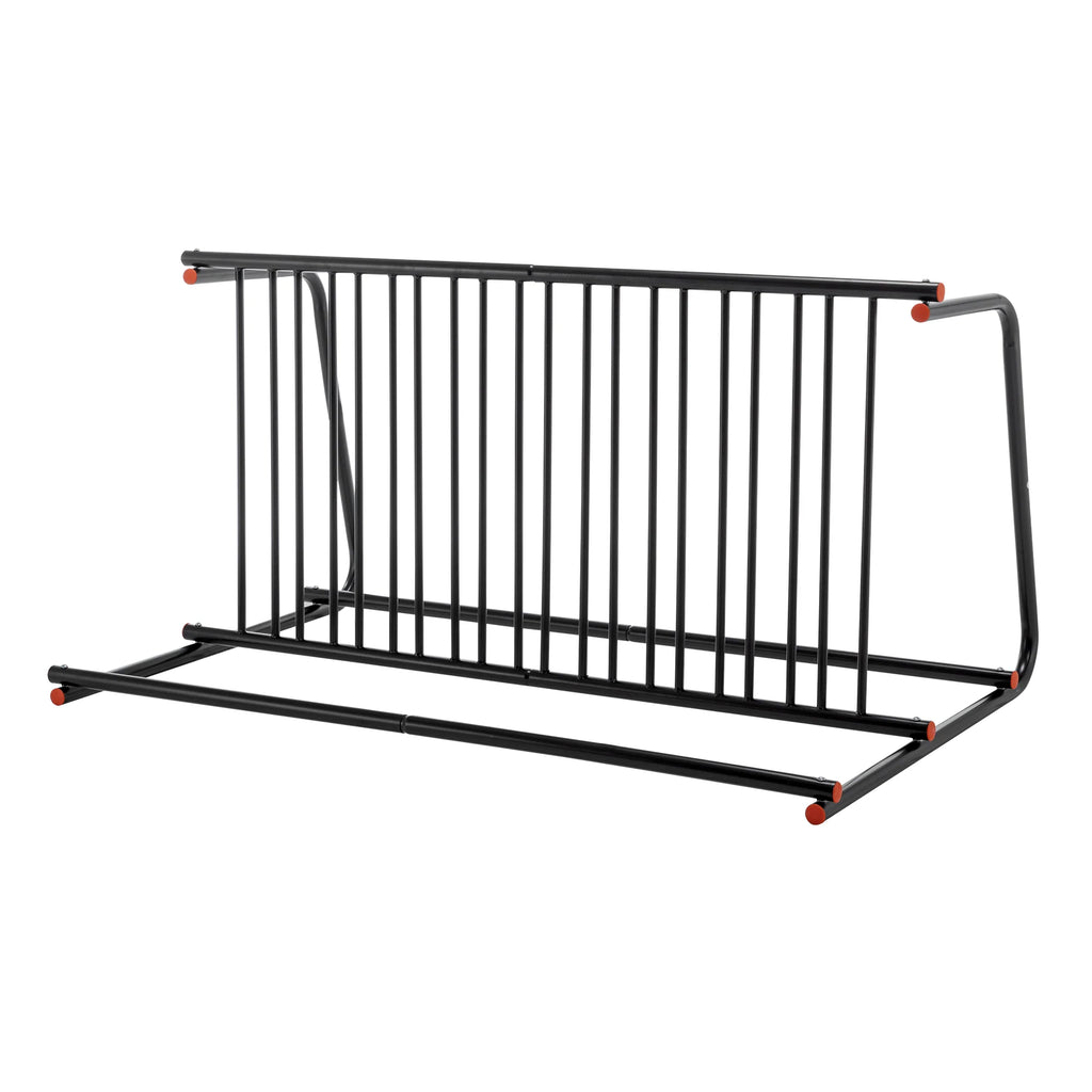 AECOJOY Commercial Floor Bike Rack Stand, 10-Bike Capacity Dual Sided Bicycle Storage Stand Floor Parking Stand