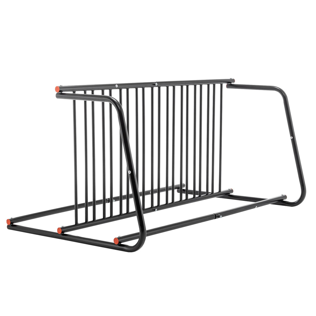 AECOJOY Commercial Floor Bike Rack Stand, 10-Bike Capacity Dual Sided Bicycle Storage Stand Floor Parking Stand